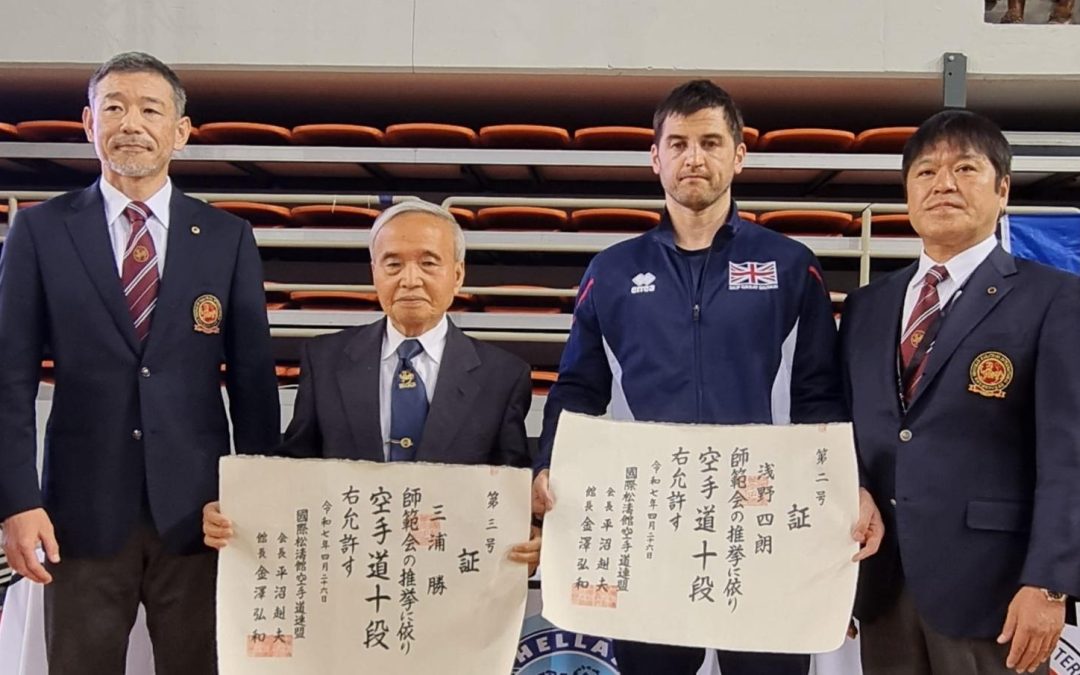 Soshi Masaru Miura 10° Dan agli Europei di Creta